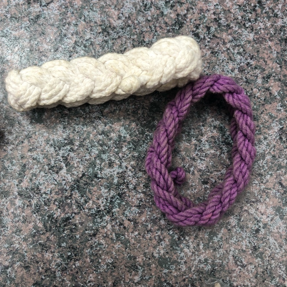 White Sailors Rope Bracelet